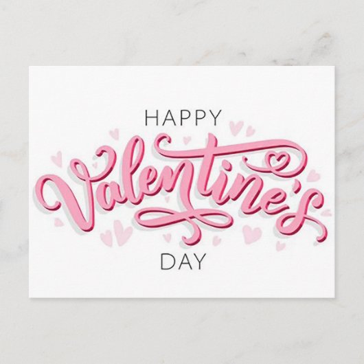 Happy Valentines Day Feestdagenkaart (Voorkant)