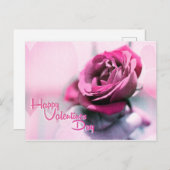 Happy Valentine's Day Feestdagenkaart (Voorkant / Achterkant)