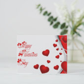 happy Valentines Day Feestdagenkaart (Staand voorkant)