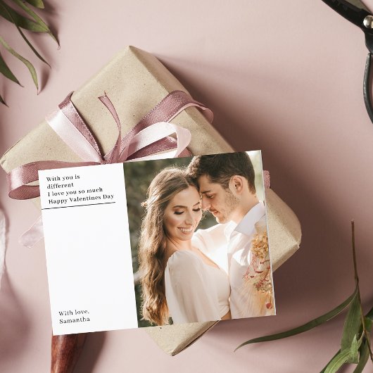 Happy Valentines Day | Foto Briefkaart