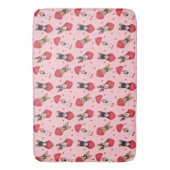 Happy Valentines Day French Bulldogs Badmat (Voorkant Verticaal)