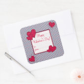 Happy Valentine's Day Gift Label Sticker (Envelop)