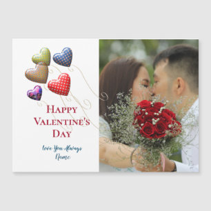 Happy Valentines Day Heart-ballonnen en foto's