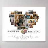 HAPPY VALENTINE'S DAY HEART COLLAGE POSTER (Voorkant)