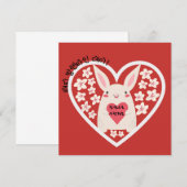 Happy Valentines Day & ik hou van je ( Koreaans ) (Voorkant / Achterkant)