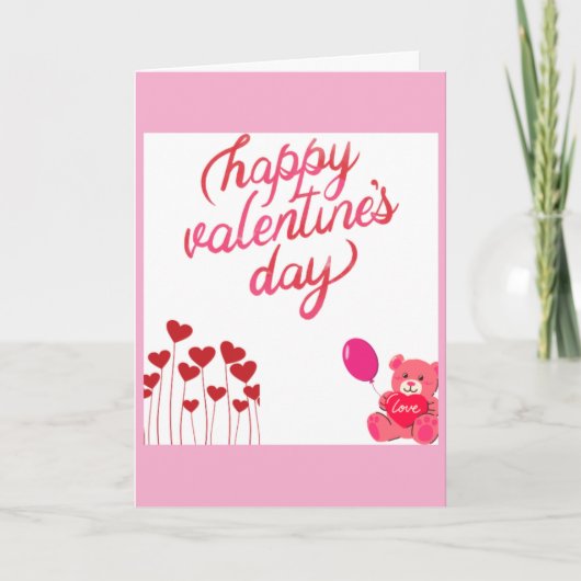 Happy Valentines-day-kaart Kaart (Voorkant)