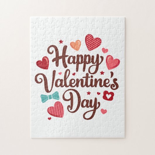Happy Valentine's Day Legpuzzel (Verticaal)