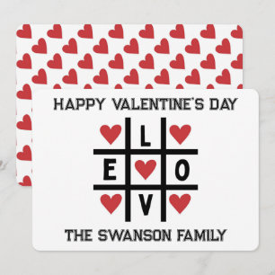 Happy Valentine's Day Love Custom Feestdagenkaart
