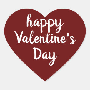 Happy valentine's day, Love Hart Sticker