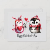 Happy Valentines Day Love Kaarten (Voorkant / Achterkant)