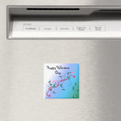 Happy Valentines Day Magneet (Insitu (Vaatwasser))