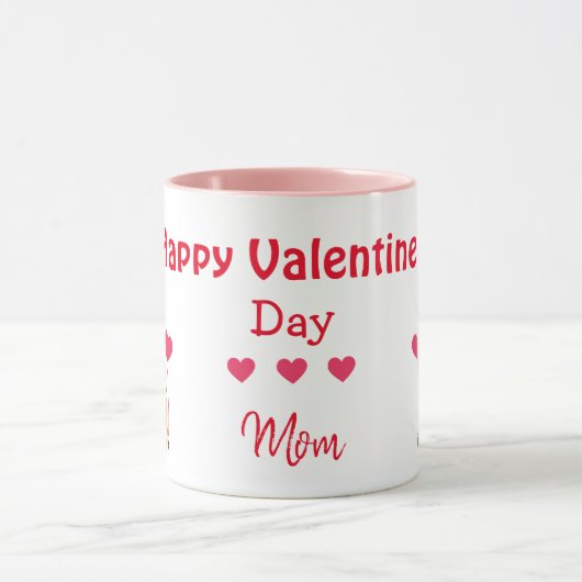 Happy Valentine's Day Mam Safari Mok (Midden)