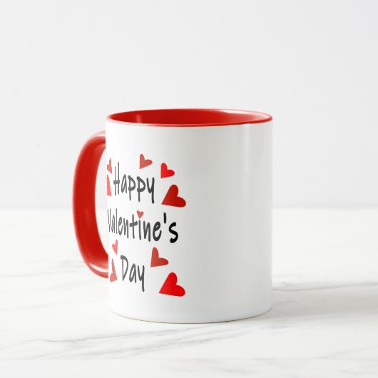 Happy Valentine's Day Mok (Voorkant links)