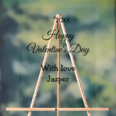 Happy Valentine's day name love simple year stylis (Neutre)