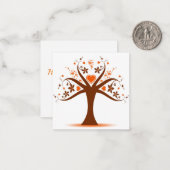 Happy Valentines Day Notitiekaartje (Voorkant / Achterkant in situ)