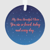 Happy Valentine's Day Ornament (achterkant)