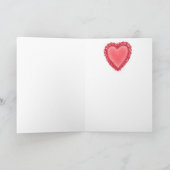 Happy Valentines Day Parade Horse Kaart (Binnen)