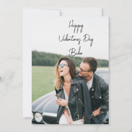 Happy Valentines Day Photo Feestdagenkaart