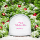 Happy Valentine's day pink text name message (Noël)