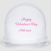 Happy Valentine's day pink text name message (Arrière)