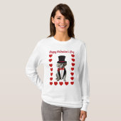 Happy Valentine's Day Poedel T-shirt (Voorkant volledig)