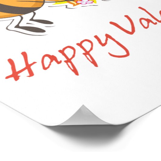 Happy Valentines Day Poster (Hoek)