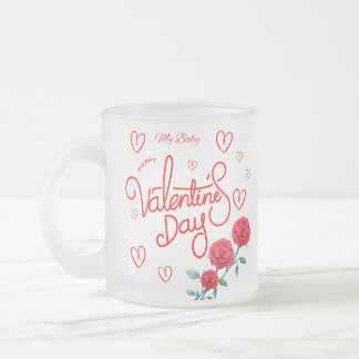 Happy Valentines Day Red Rose Mok