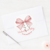 Happy Valentine's Day Ronde Sticker (Envelop)