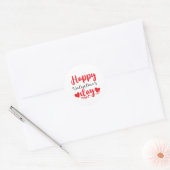 Happy Valentine's Day Ronde Sticker (Envelop)