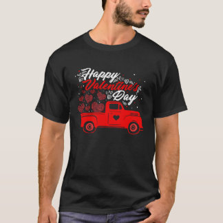 Happy Valentine's Day Roses Date Night Flowers Lov T-shirt