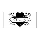 Happy Valentines Day Rubberstempel (Afrduk)