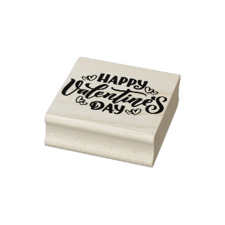Happy Valentines Day Rubberstempel