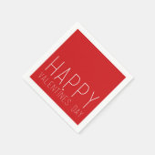 Happy Valentines Day Servet (Hoek)