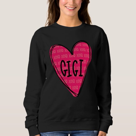 Happy Valentines Day Shirt For Gigi (Voorkant)