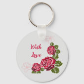 Happy Valentines Day Sleutelhanger (Achterkant)