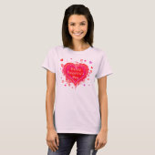 Happy Valentine's Day T-shirt (Voorkant volledig)