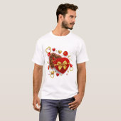 Happy valentine's day T shirt ! (Voorkant volledig)