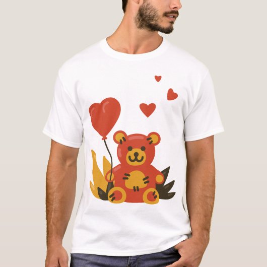 Happy Valentine's Day T-shirt (Voorkant)