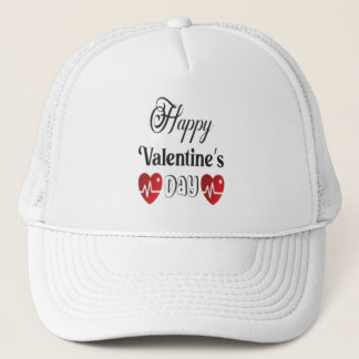 Happy Valentines Day Trucker Hat Pet