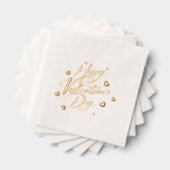 Happy Valentine's Day Typography Hearts (Insitu (empilé))