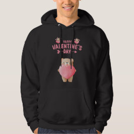 HAPPY VALENTINE'S DAY VALENTIJN BEER HOODIE