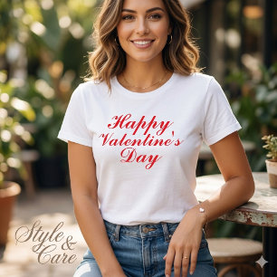 Happy Valentine's Day Vrouwen T-shirt