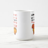 Happy Valentine's Day Wiener Funny Dachshund Dog Koffiemok (Center)