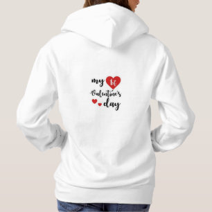 Happy Valentine's Sweat - shirt à capuche Design -