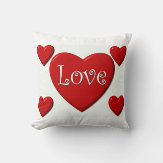 Happy Valentin's Day Heart Design Kussen