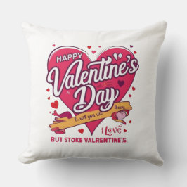 Happy Valentin's Day Heart Sierkussen