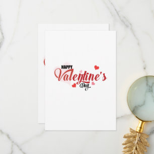 Happy Valentin's Day Invitation Greet Kaarten