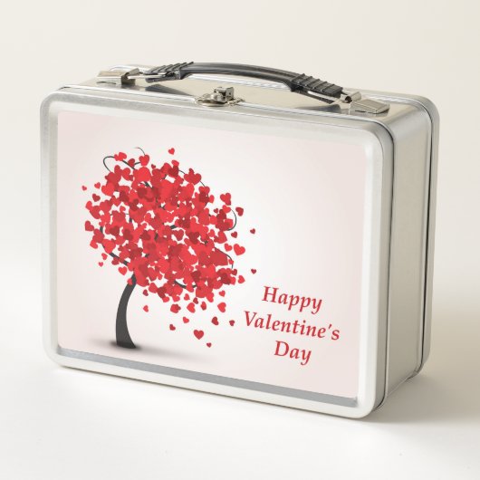 Happy Valentin's Day Metal Lunch Box (Voorkant)