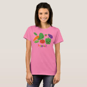 Happy Vegetables T-shirt (Voorkant volledig)