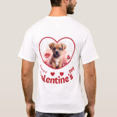 Happy Velentine's Day - Hart's Rapture T-shirt (Achterkant)